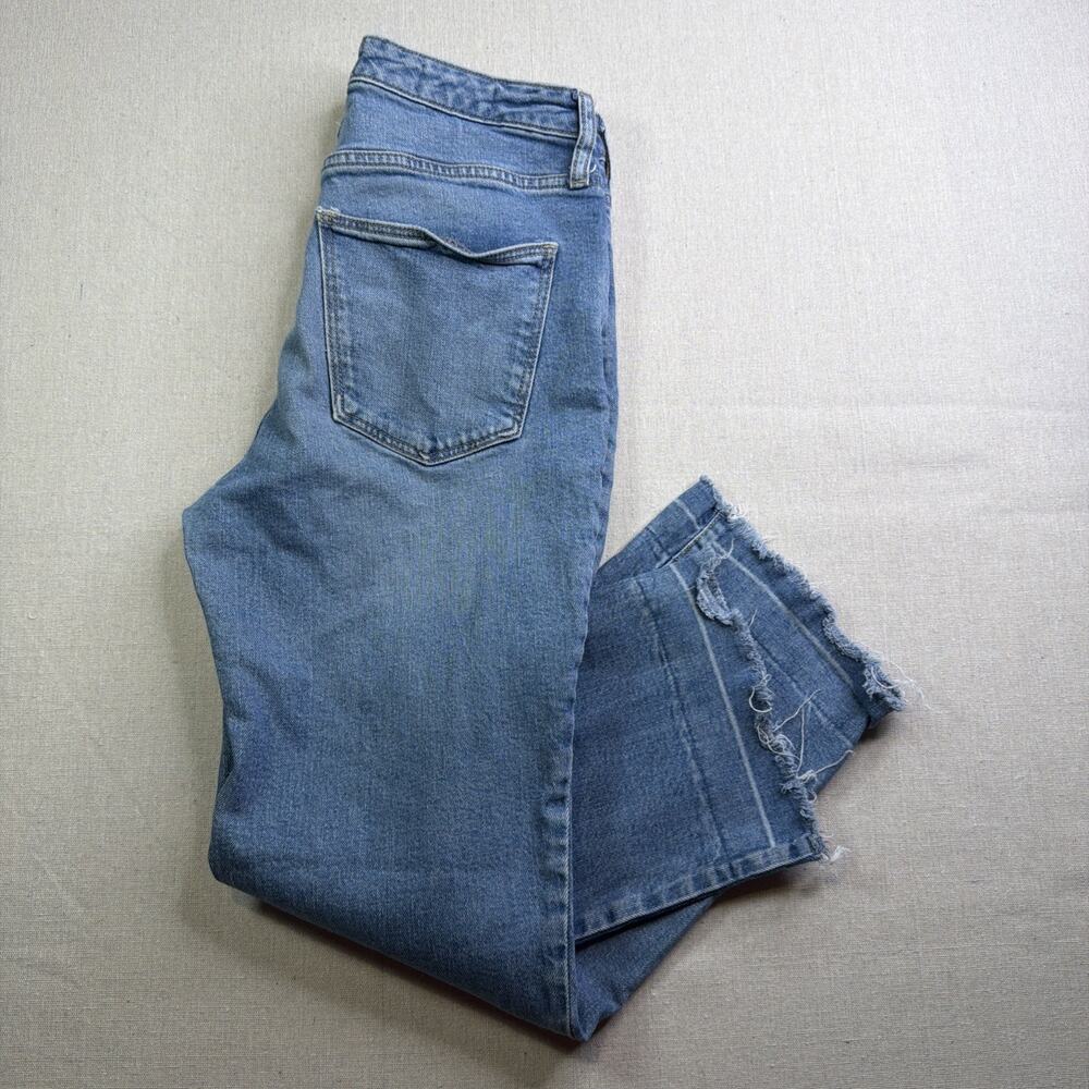 Universal Thread Ankle Bootcut Women's Jeans - 6R 27x26 - Light Wash Blue Denim